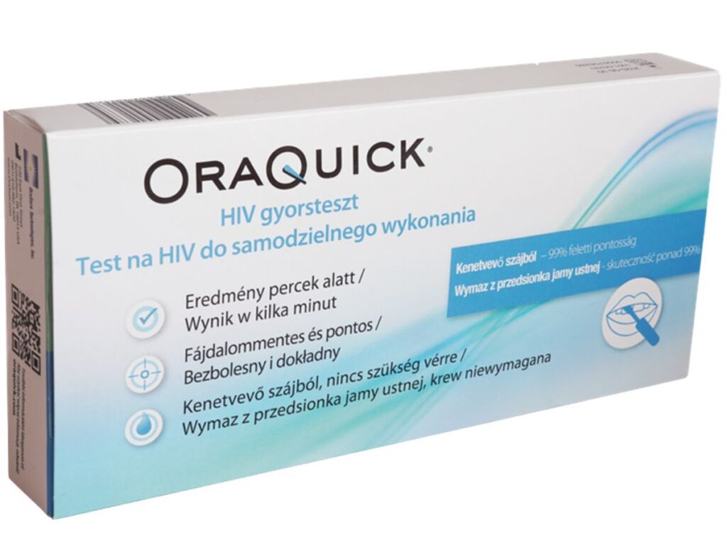 OraQuick HIV Self-Test – bezkrwawy test HIV ze śliny CE-IVD